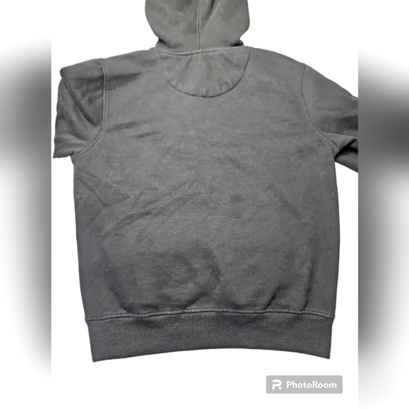 DKNY Mens Pullover Hoodie Black Sz S - Picture 7 of 7